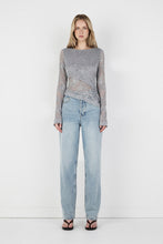 Avery Top Grey
