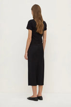 Amaris Silk Skirt Black