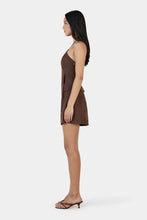 Anousha Halter Top - Chocolate Anglaise