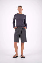 Estelle Bermuda Shorts Steel Grey