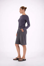 Estelle Bermuda Shorts Steel Grey