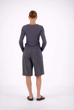 Estelle Bermuda Shorts Steel Grey