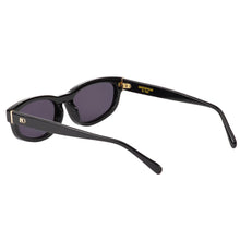 'Gia' - Gloss Black w. Black Lens