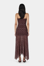 Zella Midi Daisy Dot Cherry Choc Dress