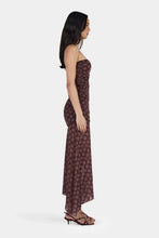 Zella Midi Daisy Dot Cherry Choc Dress