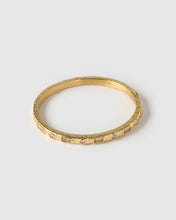Melrose Gold Cuff Bracelet Stone