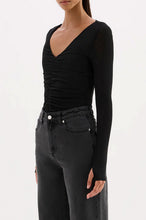 Gigi Mesh Top black