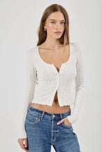 Maddison Button Up Long Sleeve Top
