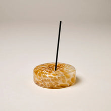 Glass Marble Holder Brown
